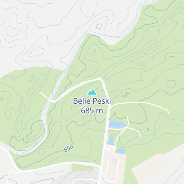 Map of Belie Peski