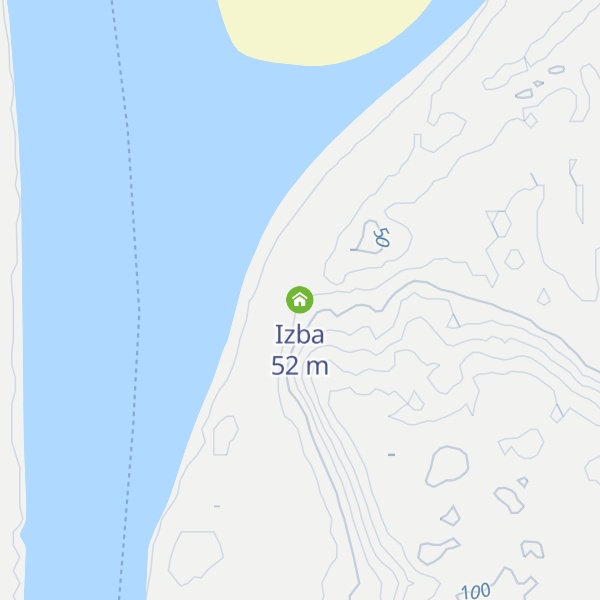 Map of Izba