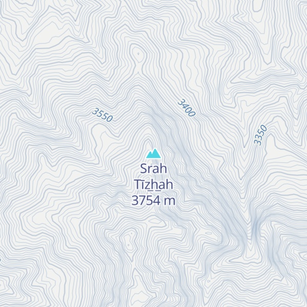 Map of Srah Tīz̲h̲ah