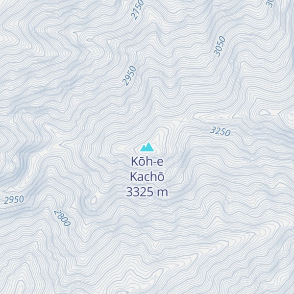 Map of Kōh-e Kachō