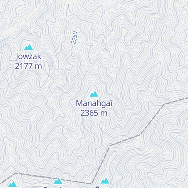 Map of Manahgaī