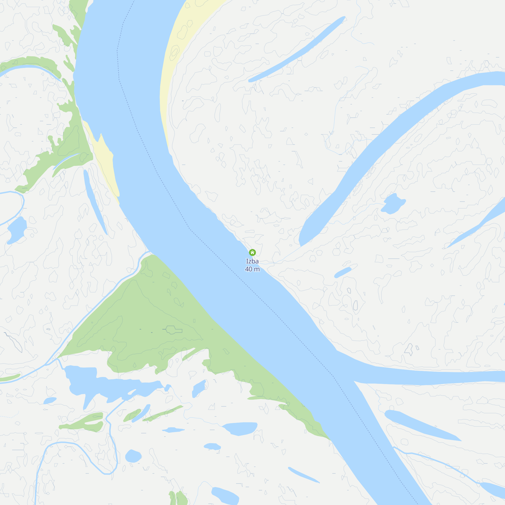 Izba map