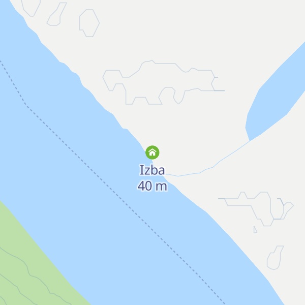 Map of Izba