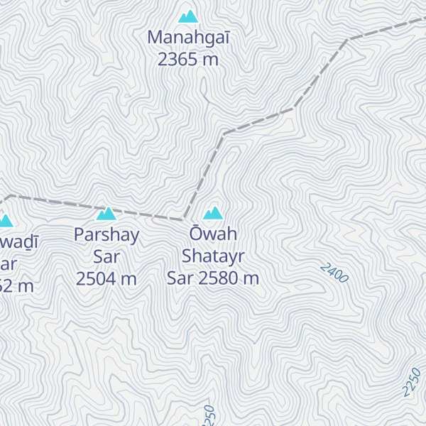 Map of Ōwah Shatayr Sar