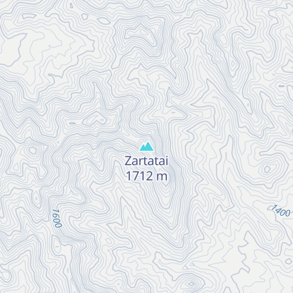 Map of Zartatai