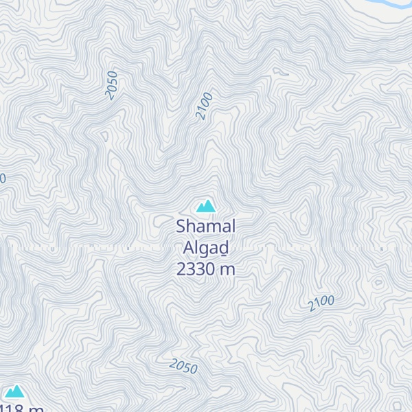 Map of Shamal Algaḏ