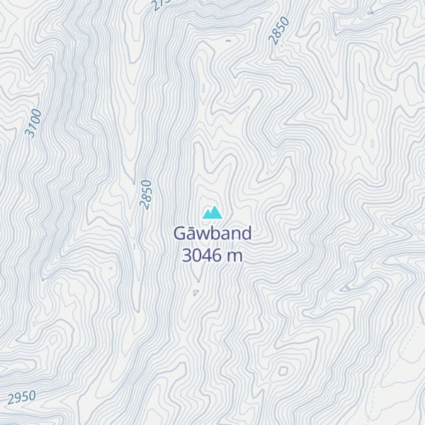 Map of Gāwband