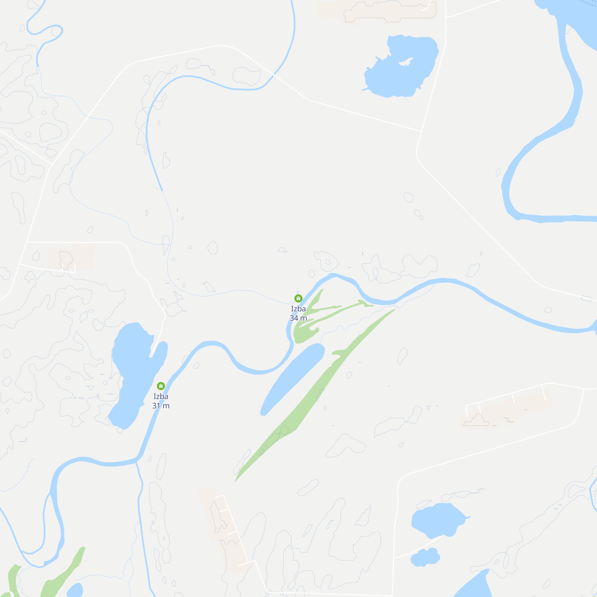 Izba map