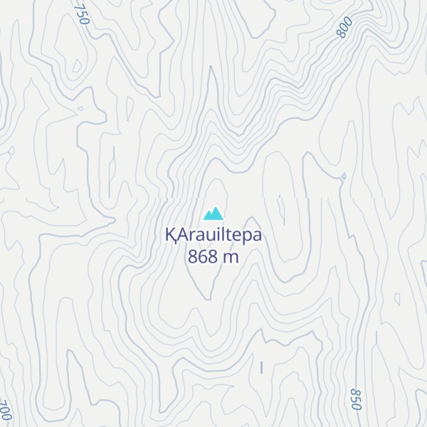 Map of ҚArauiltepa