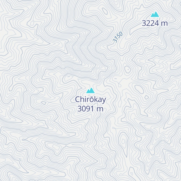 Map of Chirōkay