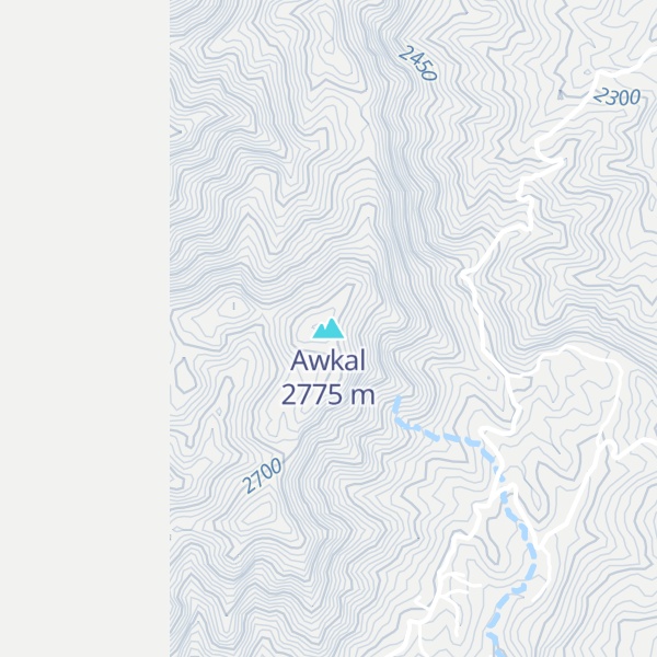 Map of Awkal