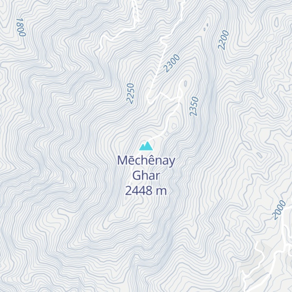 Map of Mēchênay Ghar