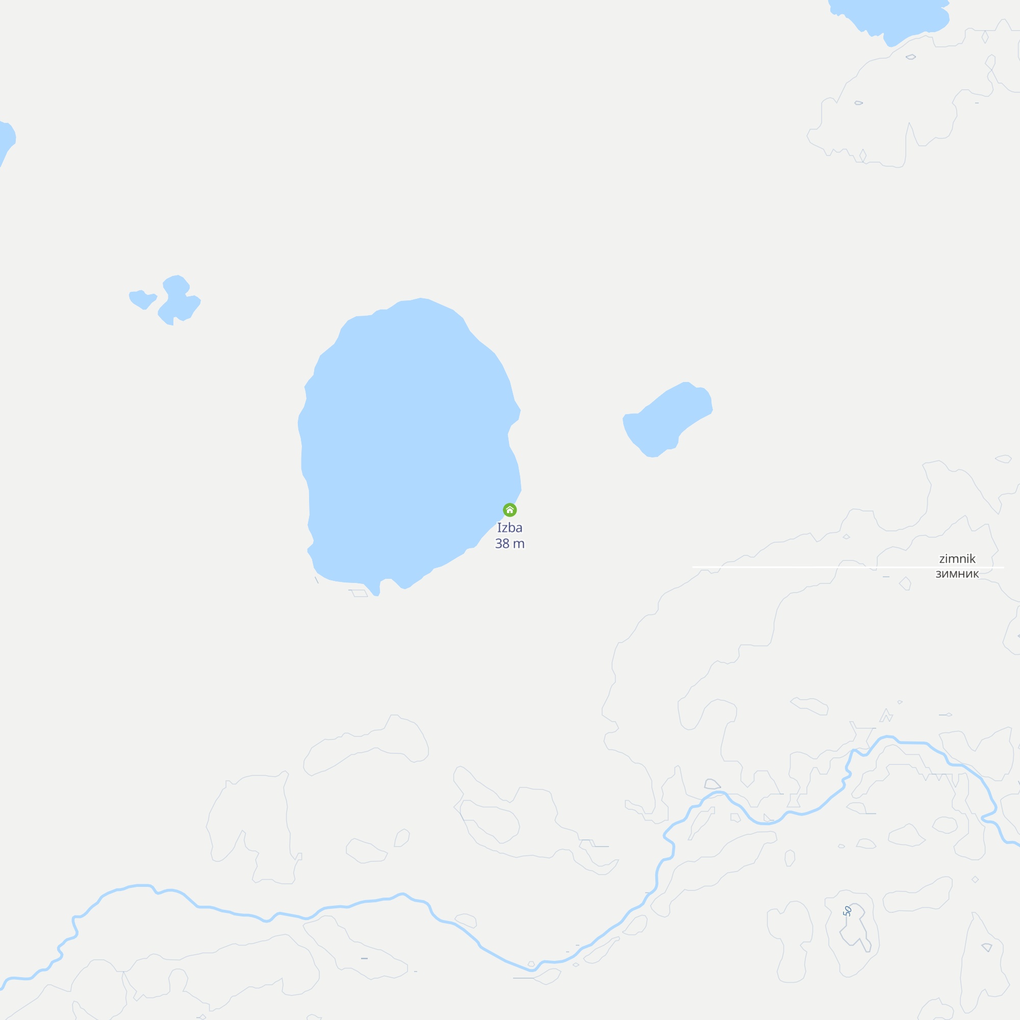 Izba map