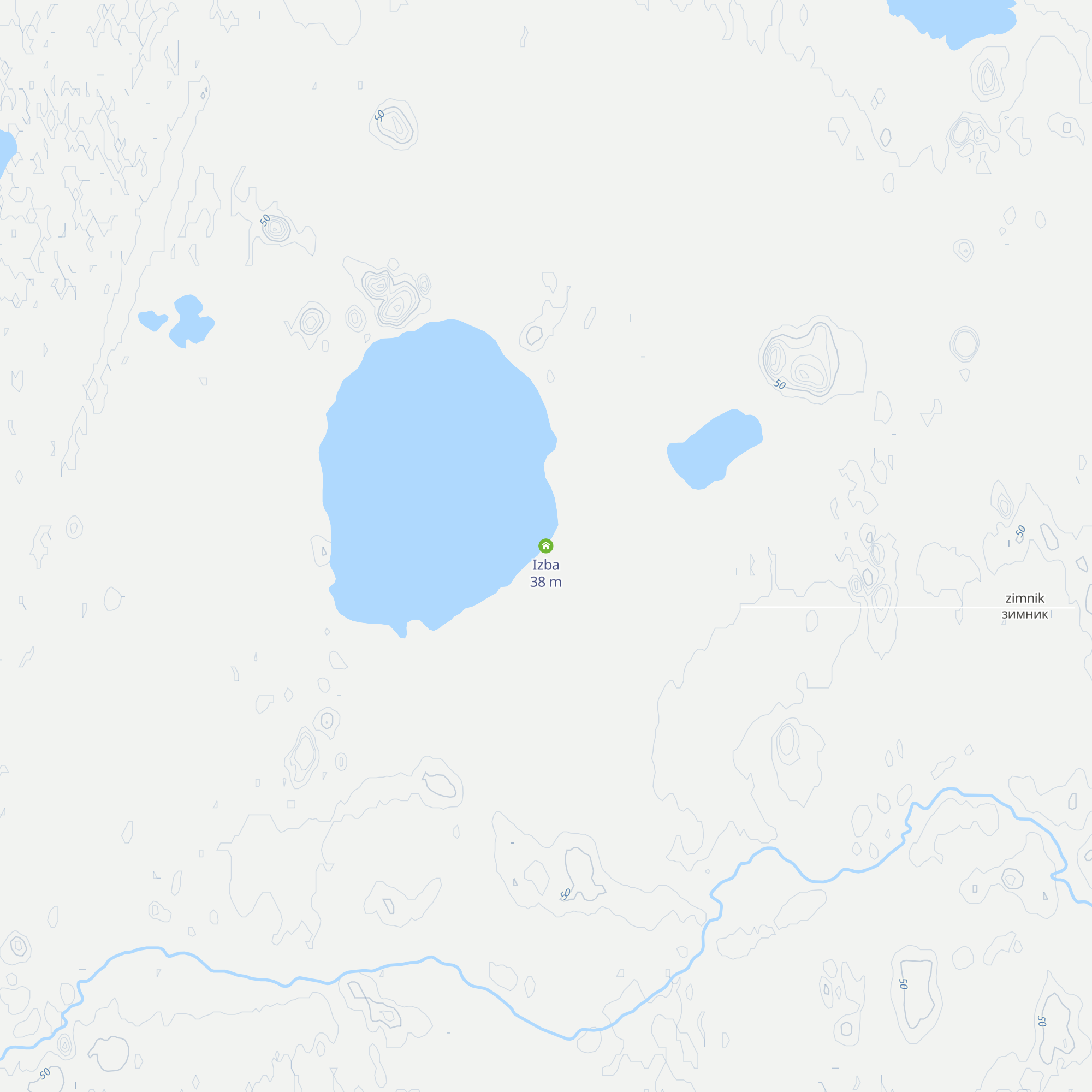 Izba map