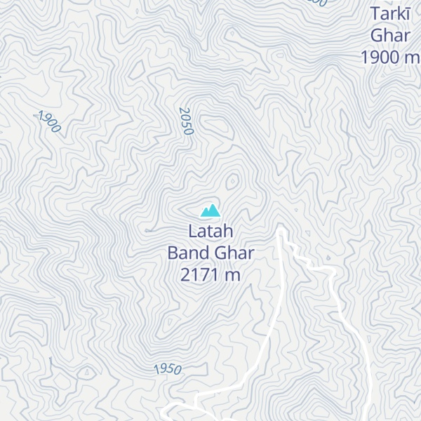 Map of Latah Band Ghar
