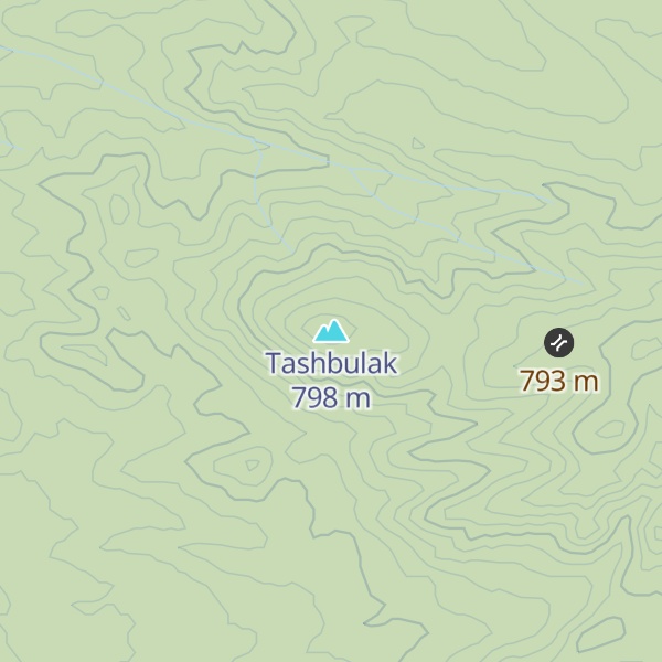 Map of Tashbulak