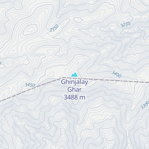 Map of Ghinjalay Ghar