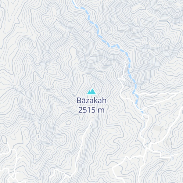 Map of Bāzakah