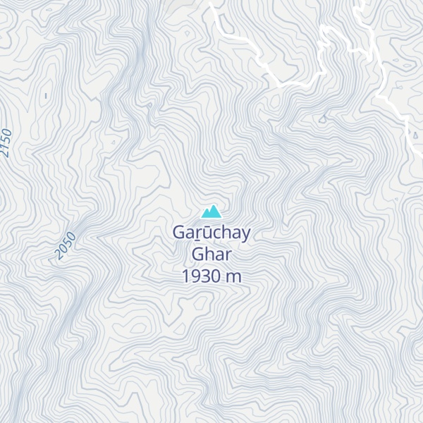 Map of Gaṟūchay Ghar