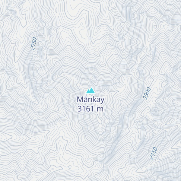 Map of Mānkay