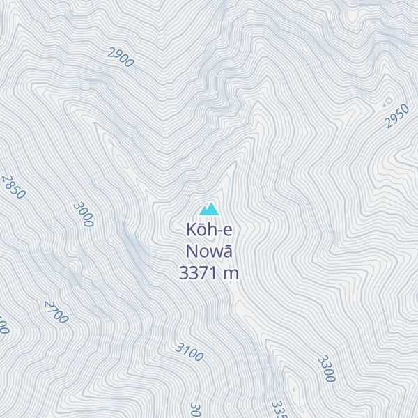 Map of Kōh-e Nowā