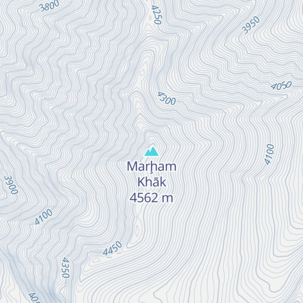 Map of Marḩam Khāk