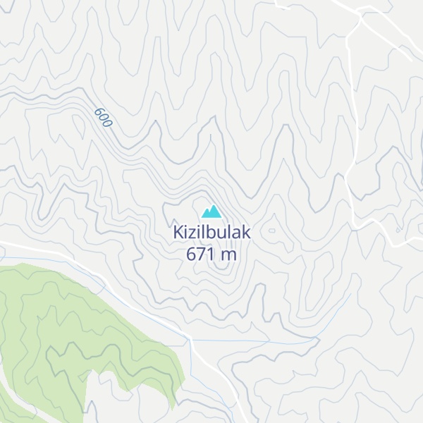 Map of Kizilbulak