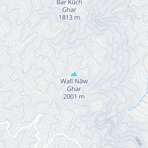 Map of Walī Nāw Ghar