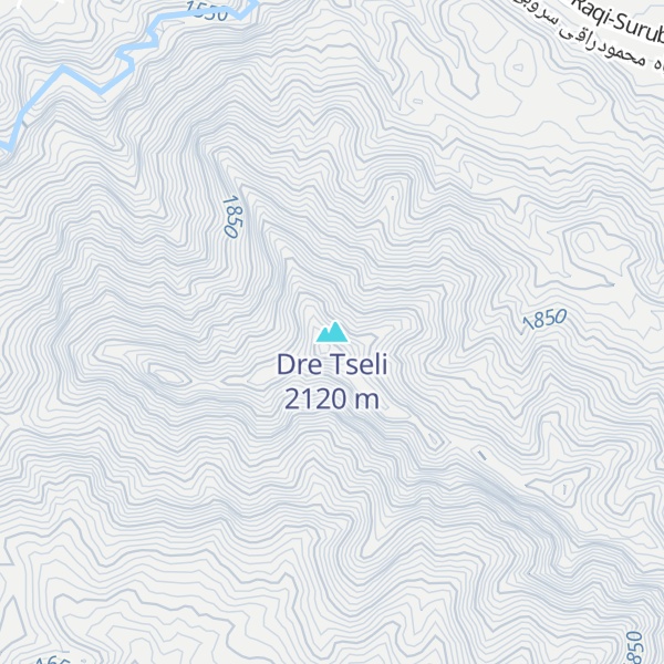 Map of Dre Tseli