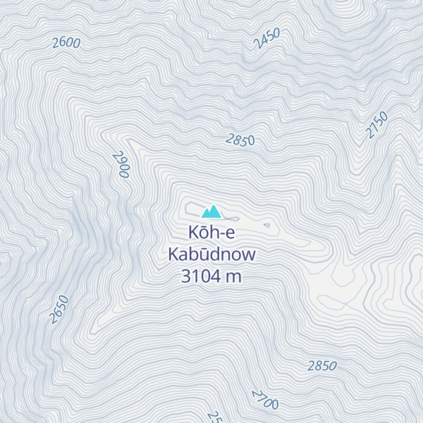 Map of Kōh-e Kabūdnow
