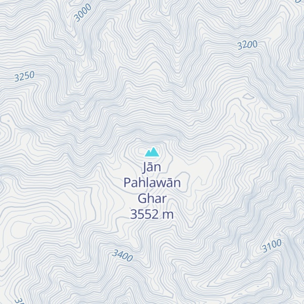 Map of Jān Pahlawān Ghar