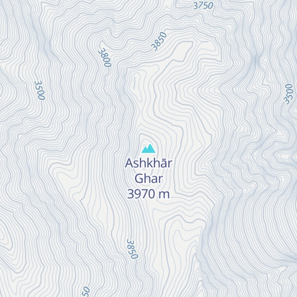 Map of Ashkhār Ghar