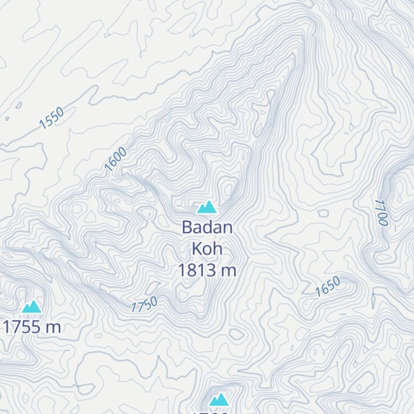 Map of Badan Koh