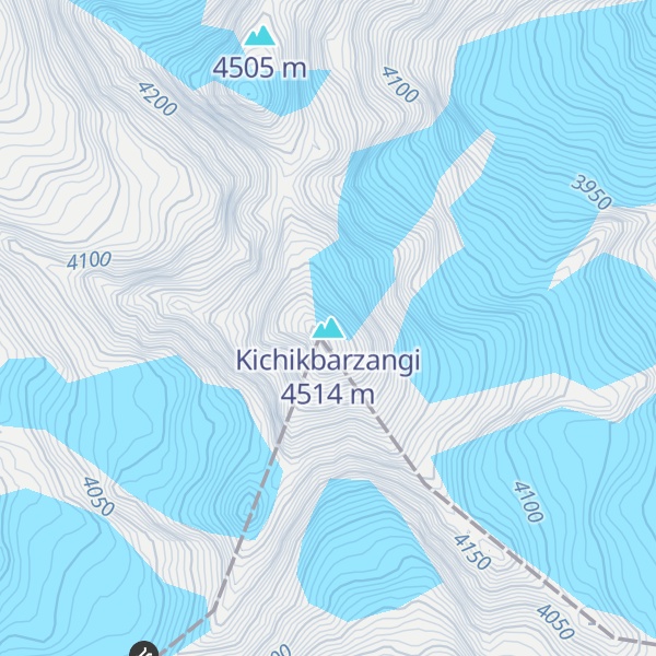 Map of Kichikbarzangi