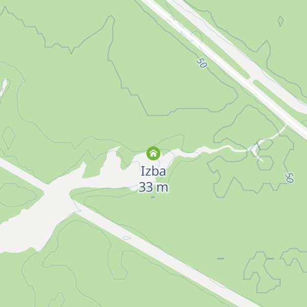 Map of Izba