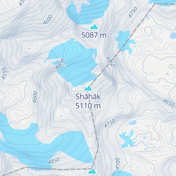 Map of Shāhāk
