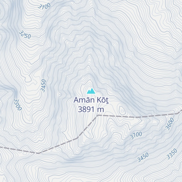 Map of Amān Kōṯ