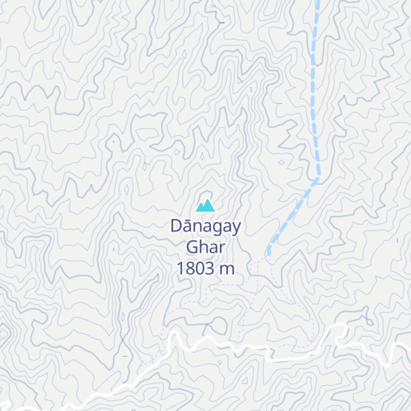 Map of Dānagay Ghar