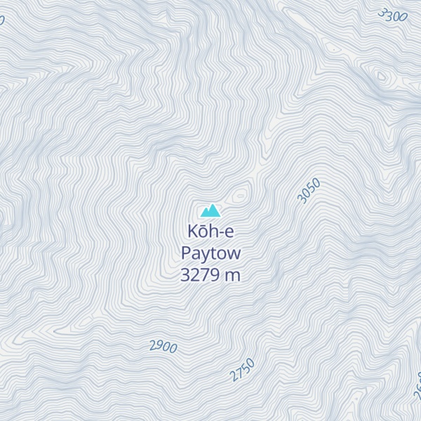 Map of Kōh-e Paytow