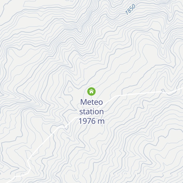 Map of Meteo station