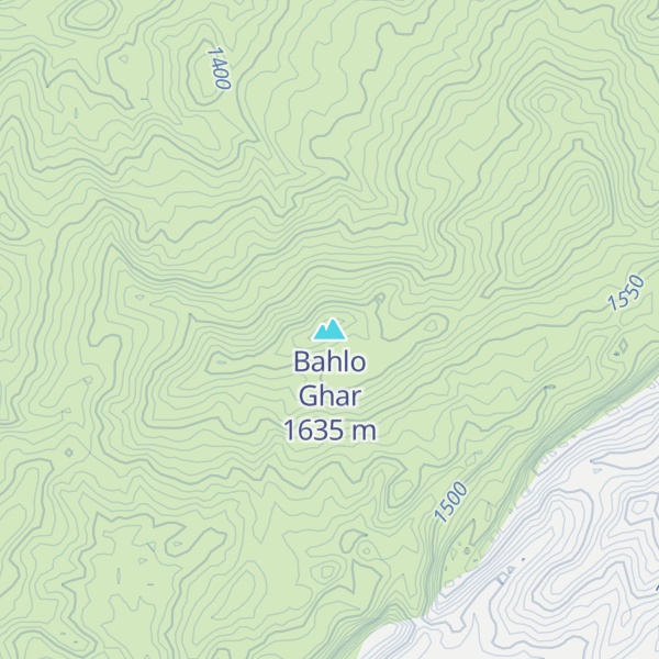 Map of Bahlo Ghar