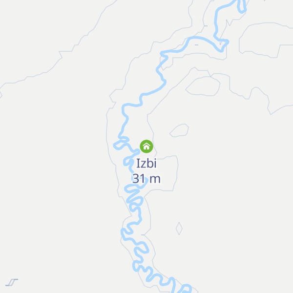 Map of Izbi