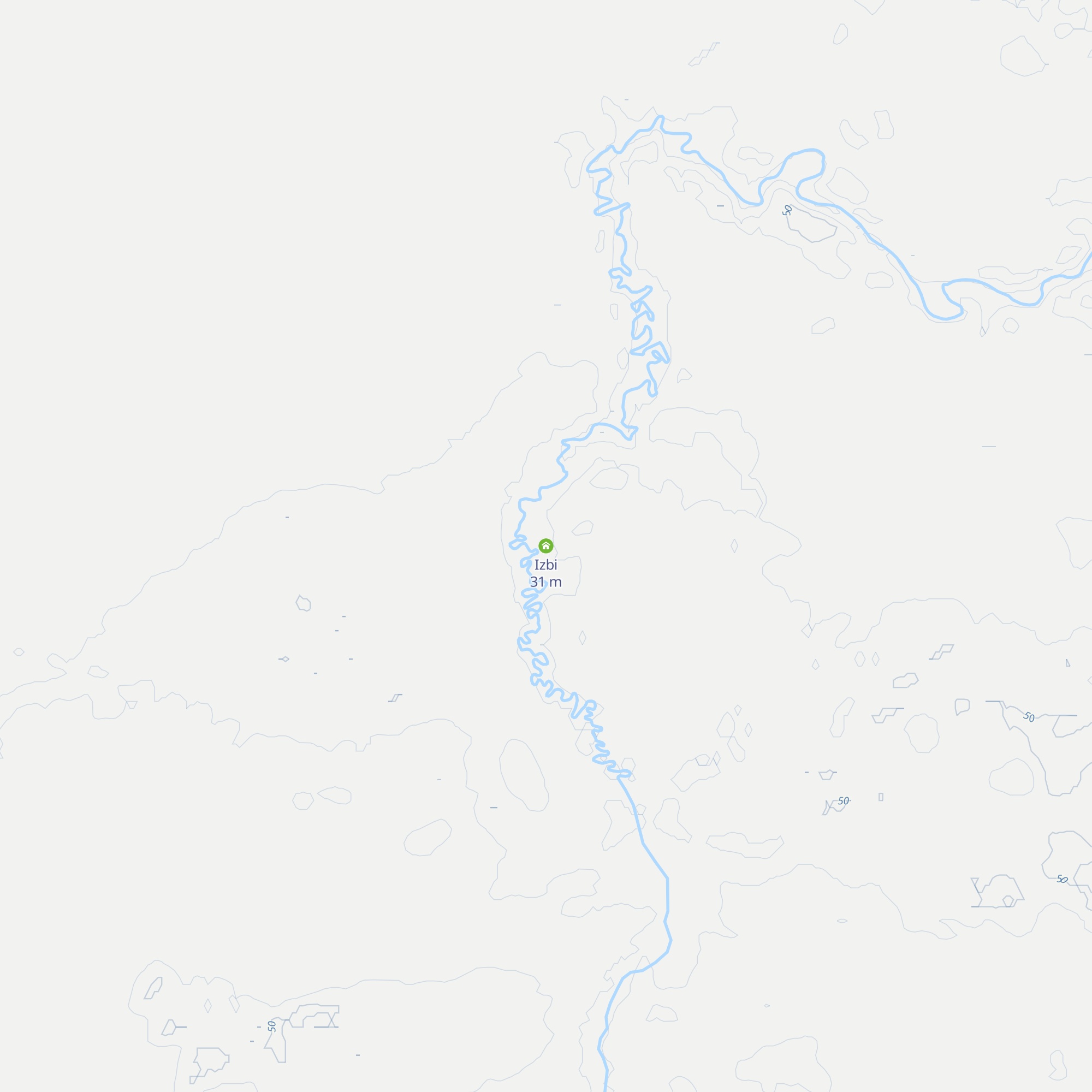 Izbi map
