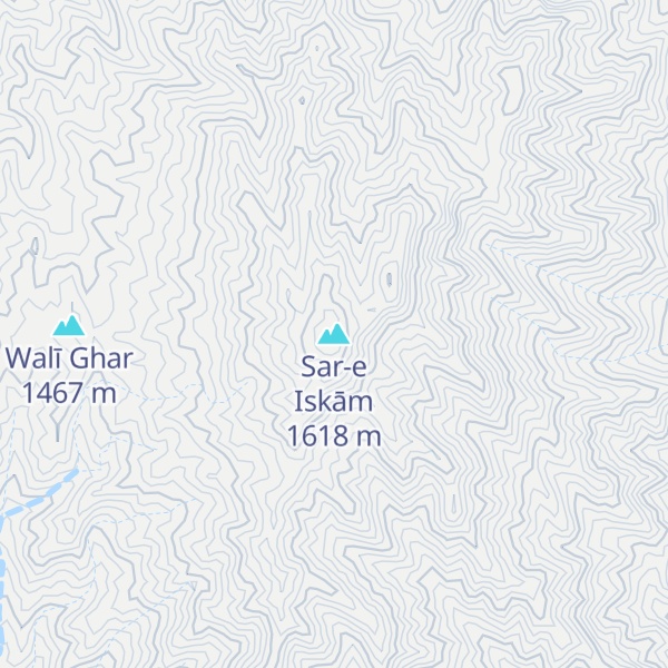 Map of Sar-e Iskām