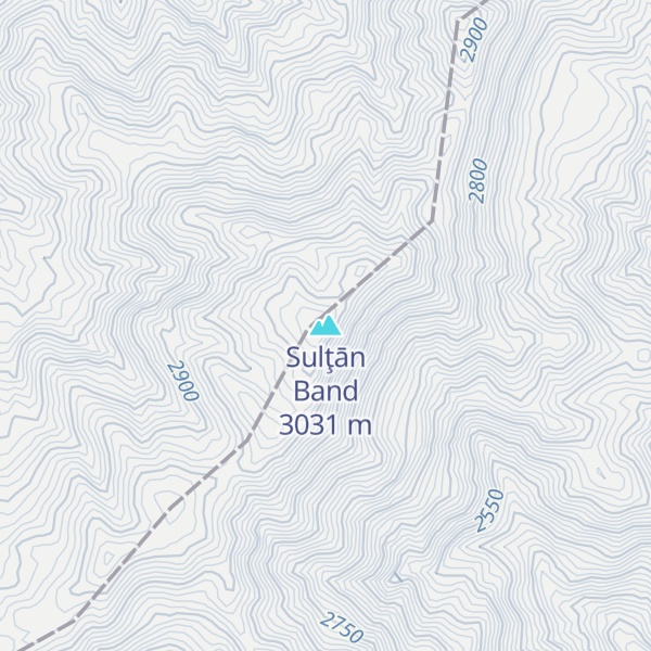 Map of Sulţān Band