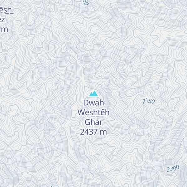 Map of Dwah Wēs̲h̲têh Ghar