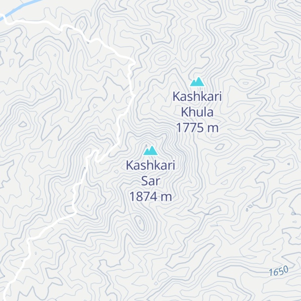 Map of Kashkari Sar