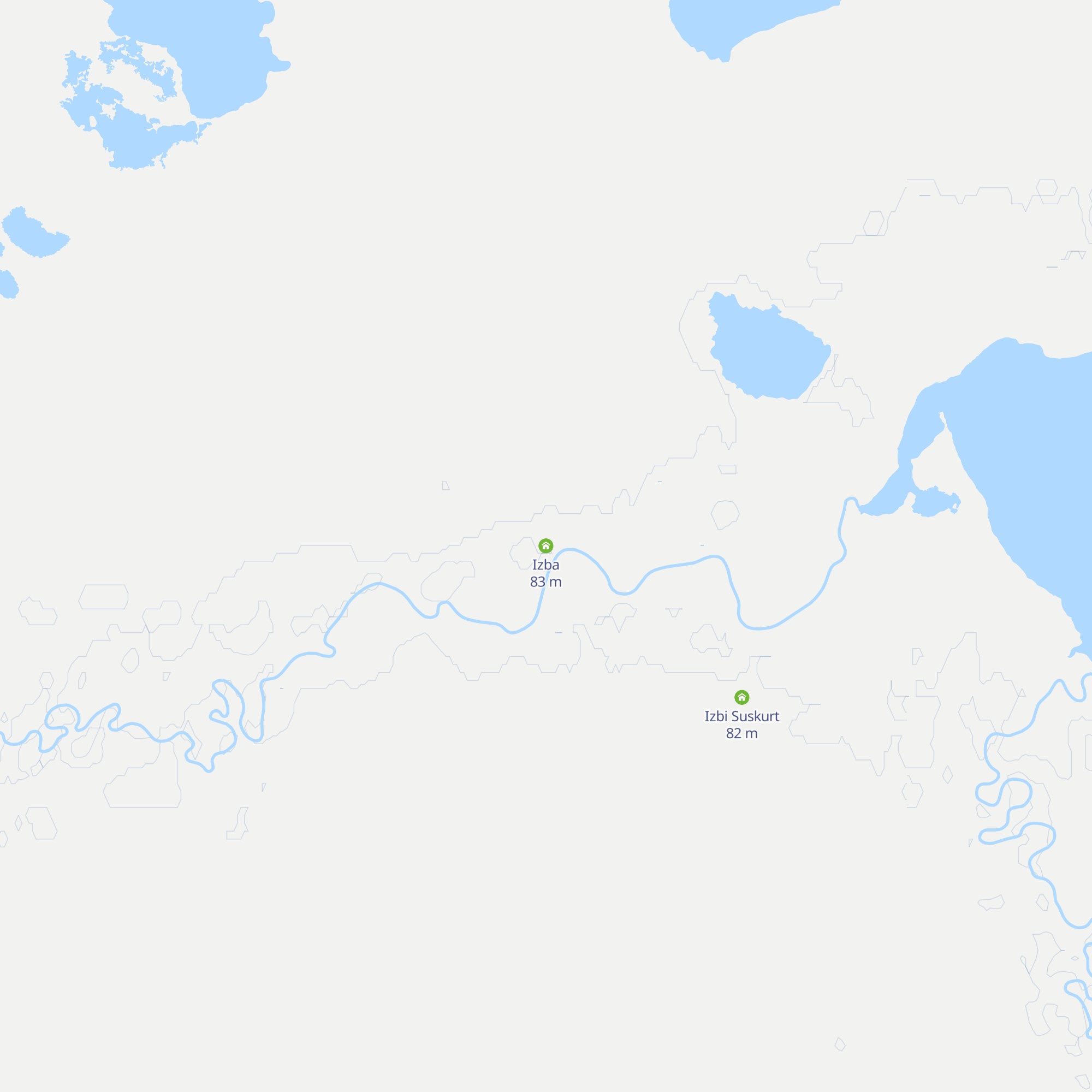 Izba map