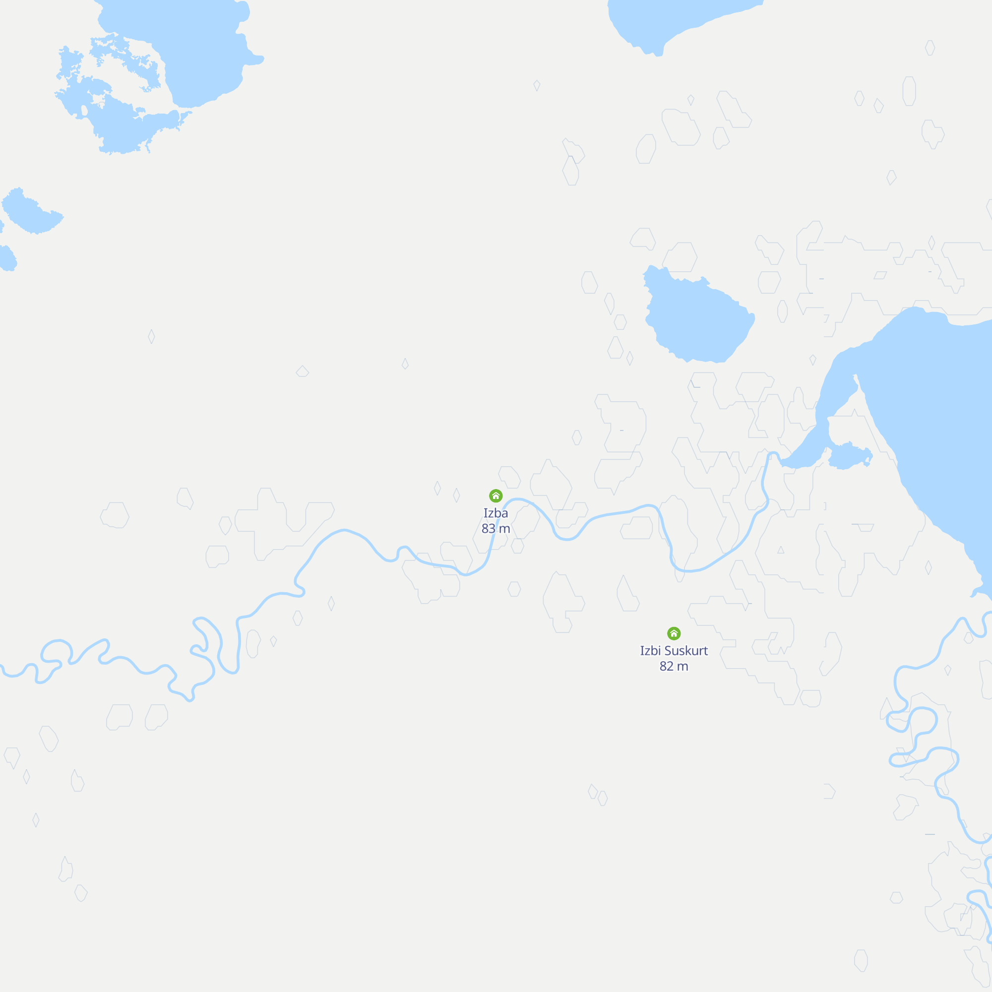 Izba map