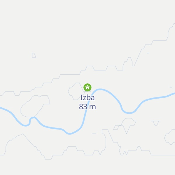 Map of Izba